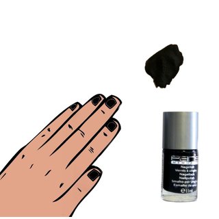 Nagellack Farblack 11 ml - Color Paris Memories schwarz